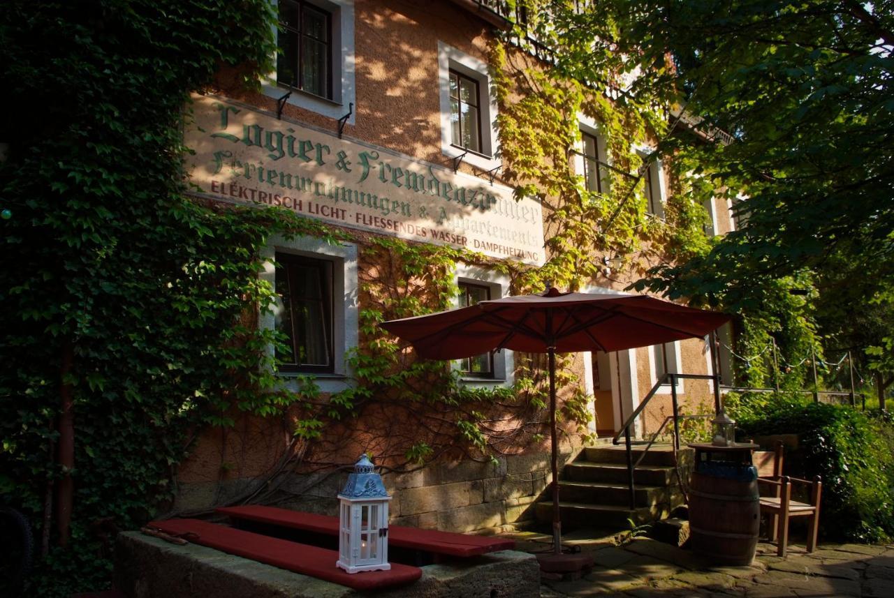 Das Forsthaus Hotelapartments Bad Schandau Exteriör bild